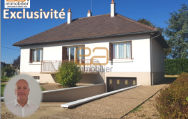 ST COSME EN VAIRAIS / PAVILLON SUR SOUS-SOL  3 CHAMBRES + TERRAIN 700M²