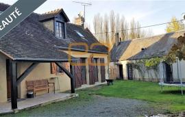 VOLNAY / Longère 4 chambres à 20 minutes du Mans